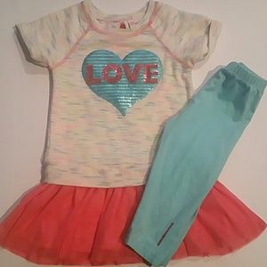 Toddler Girl Matching Set Size 4